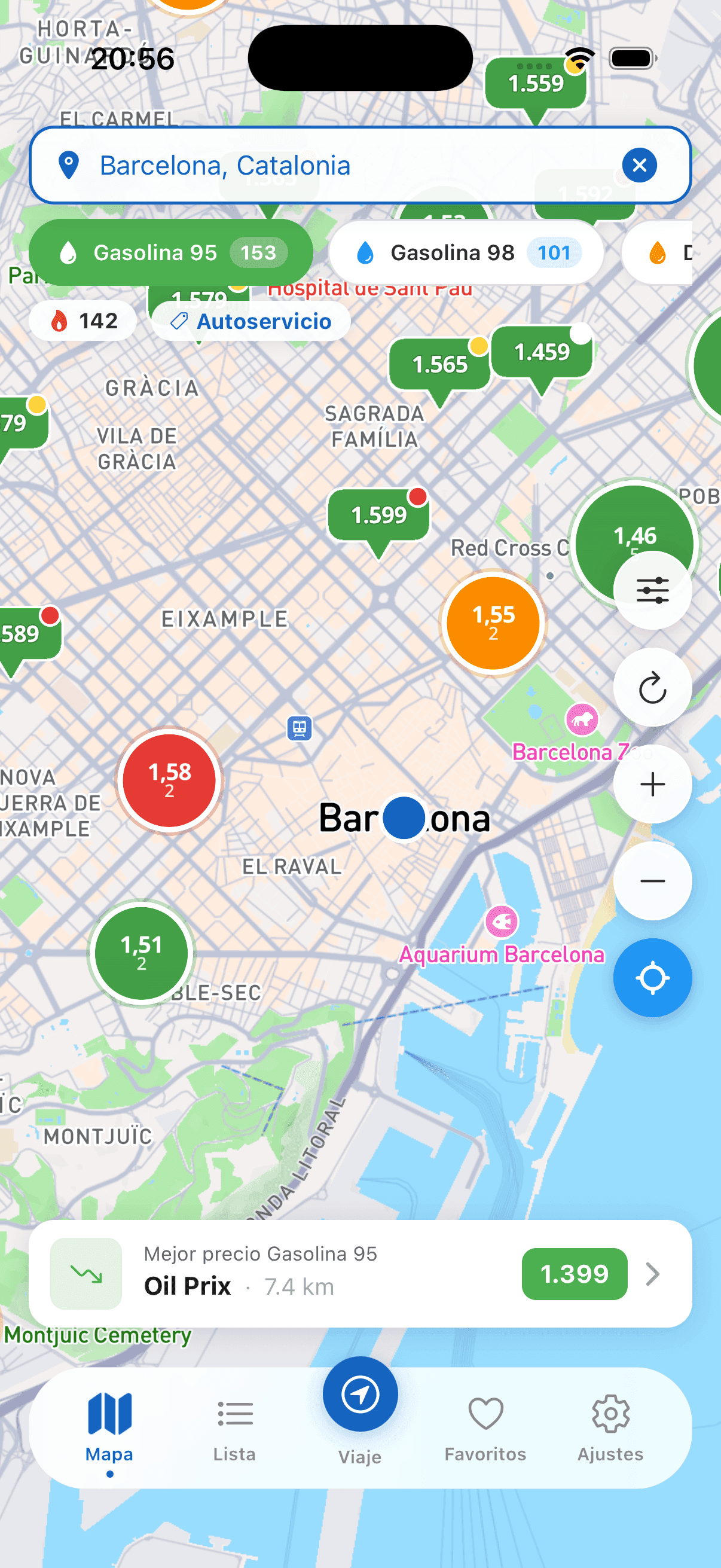 PitMove App Interface