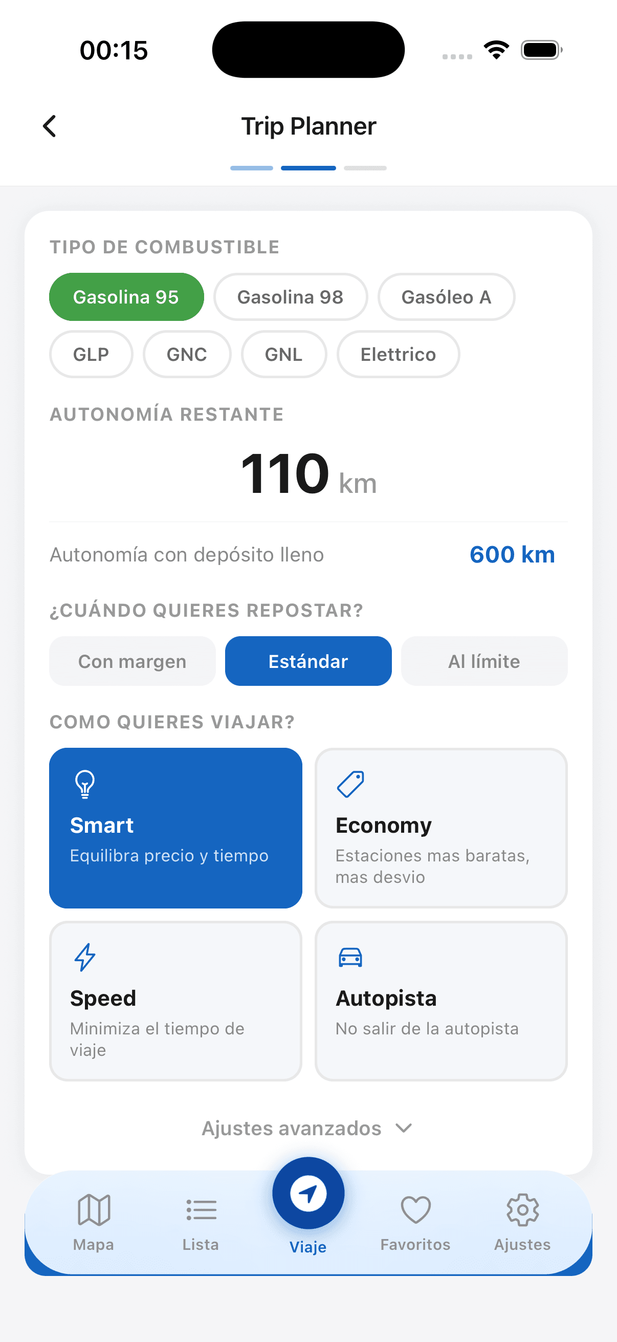 Autonomía y perfil